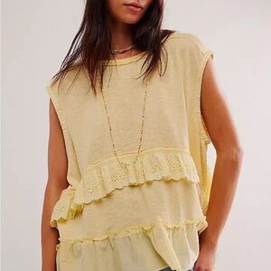 Free People Claire Tunic Top NWOT